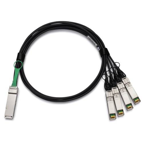 Finisar JG330A 40G QSFP+ to 4x10G SFP+ 3m Direct Attach Copper Splitter Cable